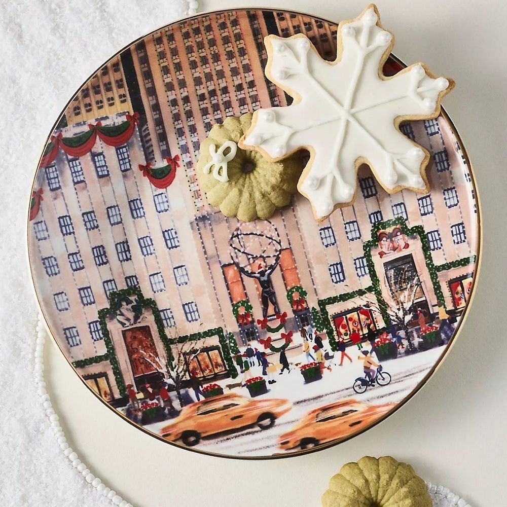 ❤️ NIB Holiday in the City New York City Edition - Dessert Plate 2025